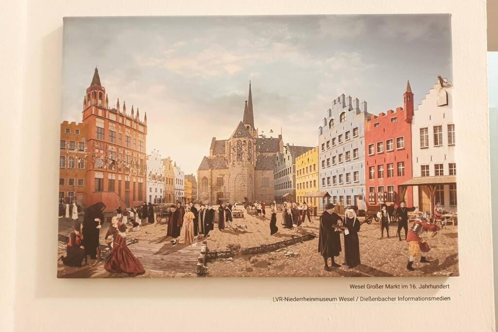Stilvoll & Historisch I Kingbetten+Kueche+Parkplatz 韦塞尔 外观 照片